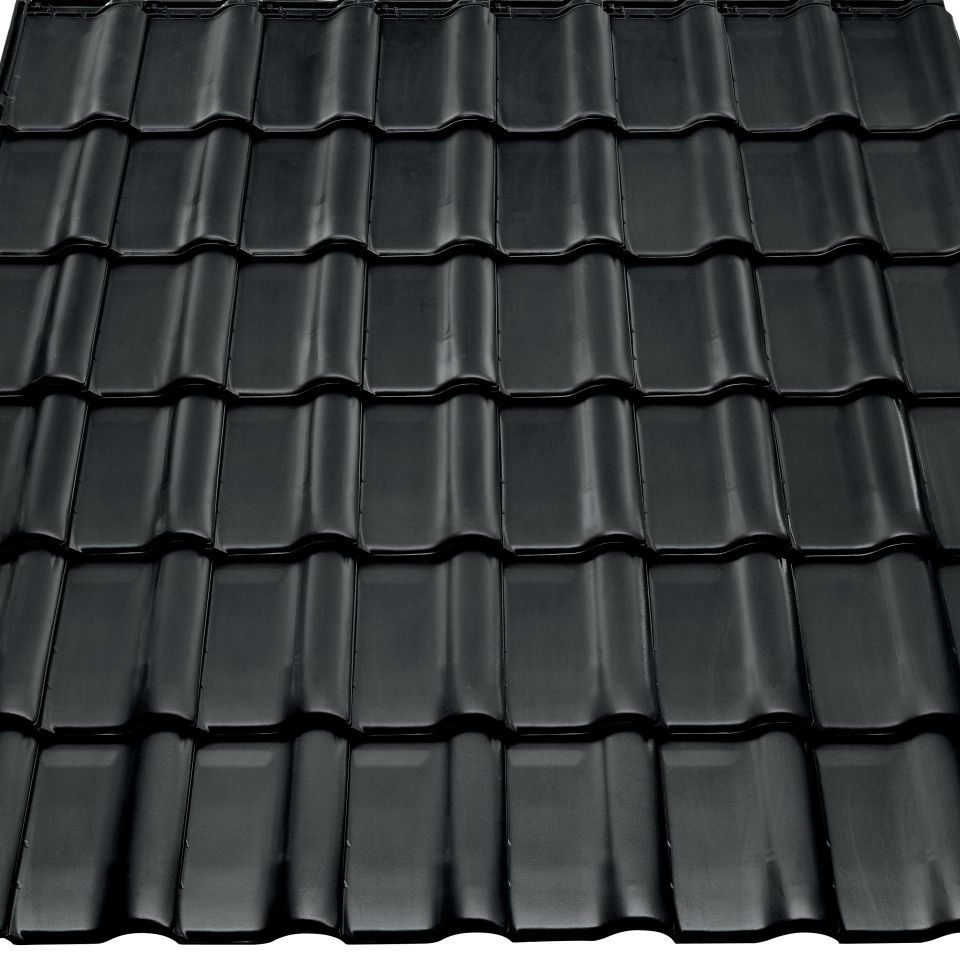 Braas Rubin 9V Flachdachziegel Flächenziegel