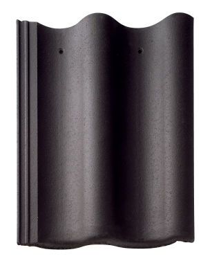 Braas Harzer Pfanne 7(BIG)ClassMATT Granit Normalstein 1/1 gelocht