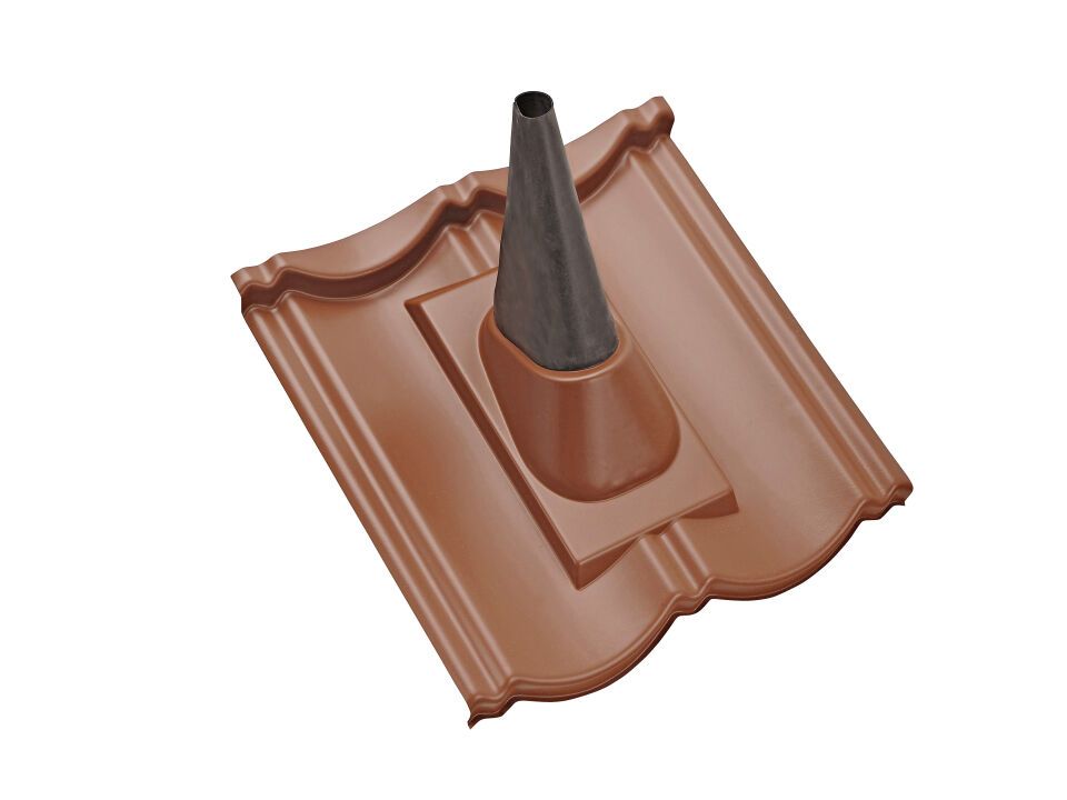 BMI AeroDek Unique Saphir-Schwarz Antennendurchgang