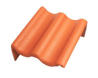 Braas 7Grad Harzer Pf. F+ ClassMATT Granit Pult-Giebelstein LINKS