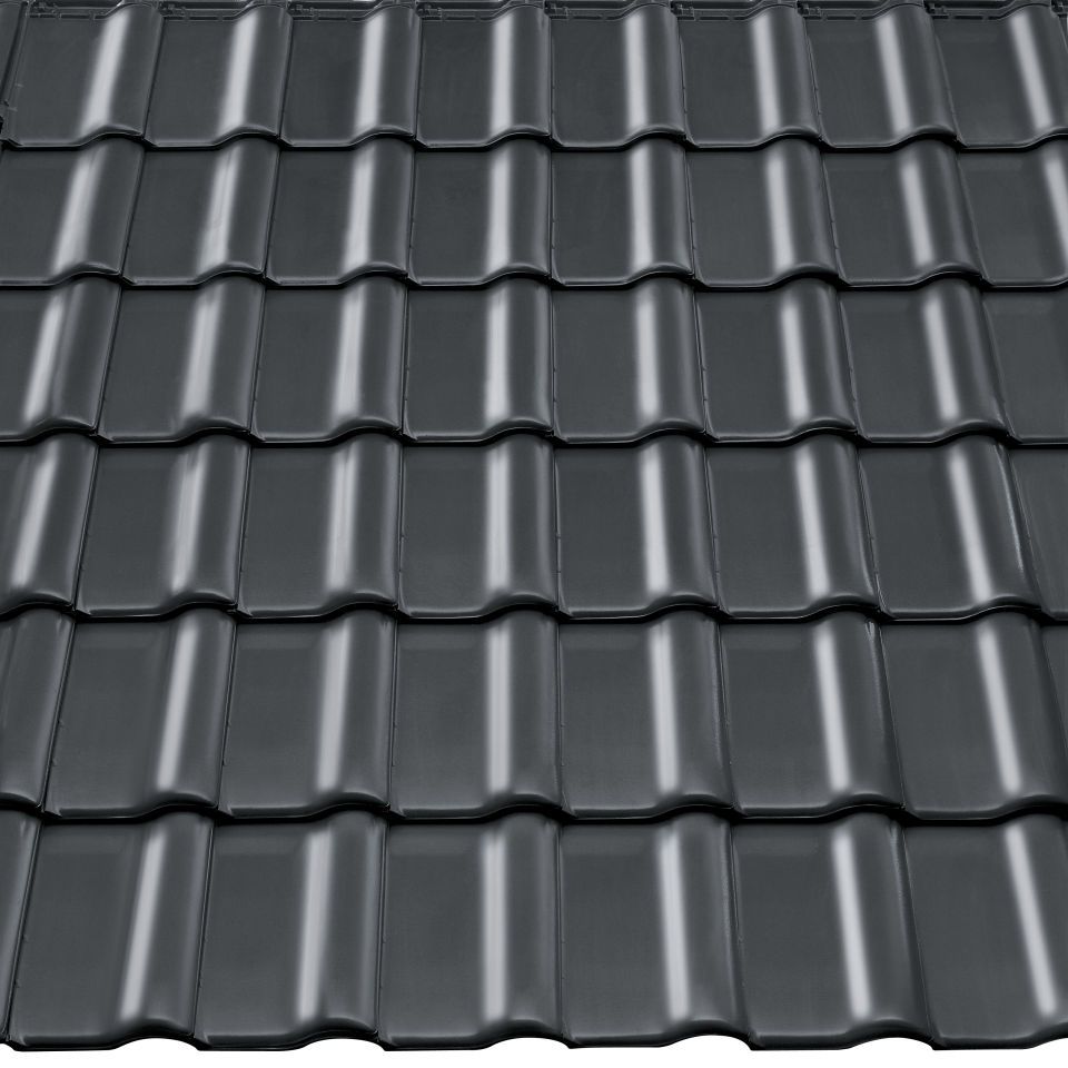 Braas Rubin 9V Flachdachziegel Flächenziegel