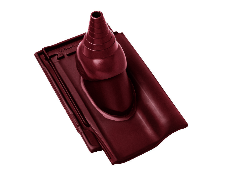 Braas  Rubin 13V(H) Flachdachziegel Antennenziegel