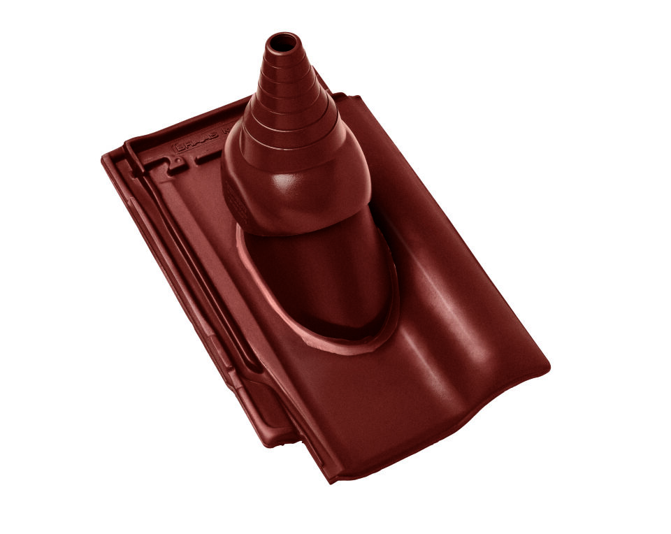 Braas  Rubin 13V(H) Flachdachziegel Antennenziegel