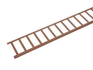 Braas Schneefanggitter 300x20cm(20x 20mm) f.Schneefg.stuetze, Teak