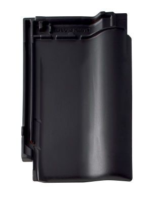 Braas Rubin 9V Anthrazit Ganzer Flächenziegel 1/1 (Obergr.hain)