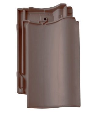 Braas Achat 12V Dunkelbraun Flächenziegel 1/1 gelocht (Petershagen)