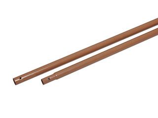 Braas Schneefangsystem Alpinrohr 1940 x 32mm,Braun besch.,Federverb.