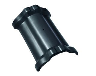 Braas Sattelfirst(O) Royalgrau Firstausgleich mit Doppelmuffe Obergr.