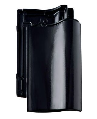 Braas Achat 12V Tiefschwarz Flächenziegel 1/1 gelocht (Petershagen)