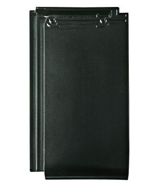 Braas Turmalin Kristallgrau Ganzer Flächenziegel 1/1 (Karstädt)