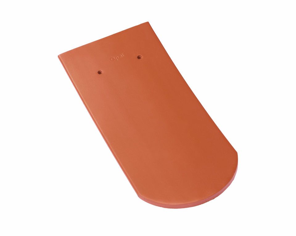 Braas Opal Standard (Geradschnitt) Biberschwanzziegel Flächenbiber