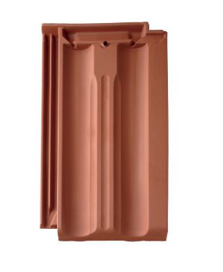 Braas Granat 11V Naturrot Flächenziegel 1/1 gelocht (Karstädt)