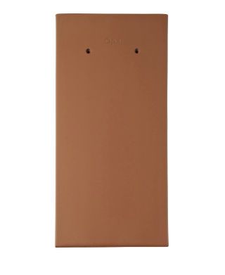 Braas Opal Biber G 18/38 Anthrazit Geradschnitt-kantig-Biber 1/1 gelocht