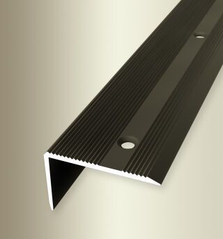 Winkelprofil 1000 mm SBS Typ 228 Aluminium eloxiert bronze 0 - 22 mm versenkt gebohrt