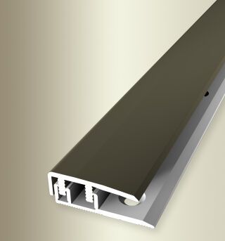 Absch-Pr 1000 mm SB Typ 577XL D-Clip® XL Alu eloxiert bronze 3,5 - 6,5 mm zweiteilig