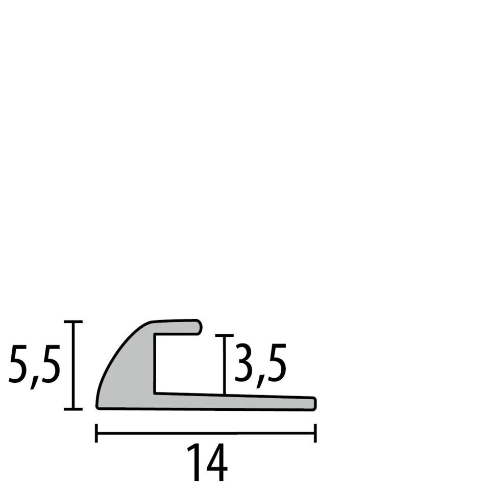 Küberit Einfassprofile 361/3,5