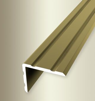 Winkelprofil 2500 mm SBS Typ 234 SK Aluminium eloxiert gold 0 - 21,5 mm doppelt selbstklebend