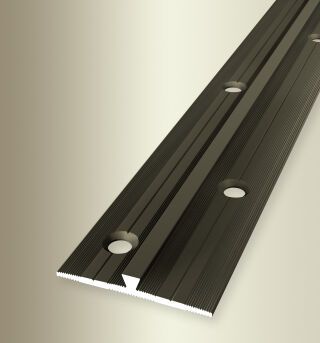 Einfassprofil 1000 mm SBS Typ 365 Aluminium eloxiert bronze 3 mm versetzt versenkt gebohrt