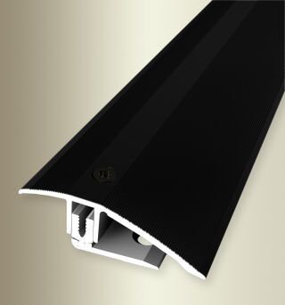 Anp.-Pr. 1000 mm SB Typ 886 PPS®-Ch flex Aluminium eloxiert schwarz 7 - 23 mm versenkt gebohrt, schwenkbar