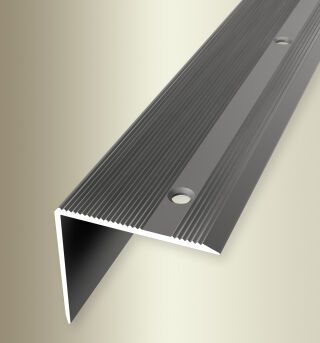 Winkelprofil 1000 mm SBS Typ 229 Alu eloxiert edelstahloptik 0 - 37 mm versenkt gebohrt