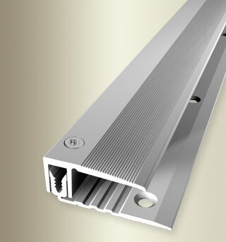 Absch-P 1000 mm SB Typ 387XXL PPS®-ChXXL Aluminium eloxiert silber 7 - 18 mm versenkt gebohrt, zweiteilig
