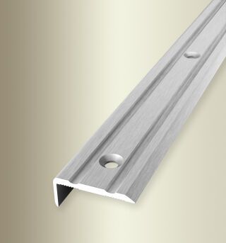 Winkelprofil 1000 mm SBS Typ 236 Alu elox. silber f.g. 0 - 7 mm versenkt gebohrt, einfach biegbar