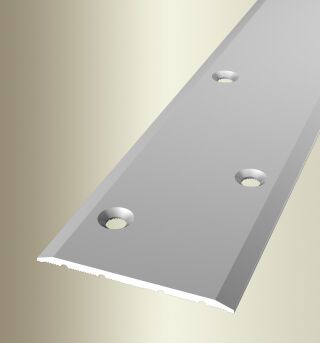 Übergangsprofil 1000 mm SBS Typ 446 Aluminium eloxiert silber 0 - 99 mm versetzt versenkt gebohrt