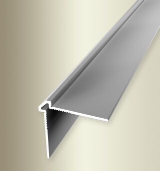 Außenecke 2700 mm SBS Typ 155 U Aluminium eloxiert silber 2 mm ungebohrt, mit Schutzfolie