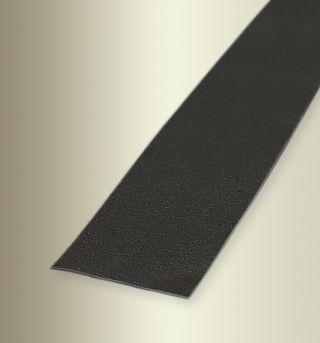 Gleitsch.einl. m. Tex. 18300 mm 2513 /23 Vinyl mit Textur schwarz mit geprägter Textur, Easy Clean