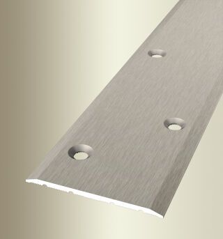 Übergangsprofil 1000 mm SBS Typ 446 Alu elox. platinium f.g. 0 - 99 mm versetzt versenkt gebohrt