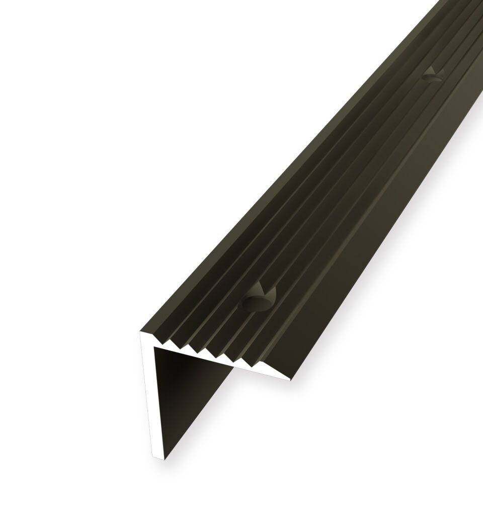 Winkelprofil 2500 mm SBS Typ 526 Aluminium eloxiert bronze 0 - 18 mm versenkt gebohrt