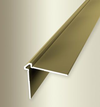 Außenecke 2700 mm SBS Typ 155 U Aluminium eloxiert gold 2 mm ungebohrt, mit Schutzfolie