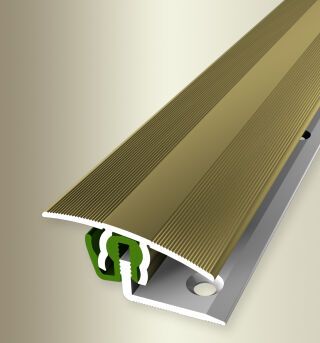 Übergangspr. 900 mm SB Typ 788 FCS®-718 Aluminium eloxiert gold 7 - 18 mm zweiteilig, schwenkbar