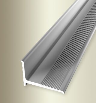 Abschlussprofil 2700 mm SBS Typ 369 SK Aluminium eloxiert silber mm selbstklebend