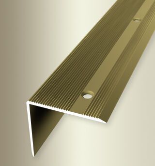 Winkelprofil 1000 mm SBS Typ 229 Aluminium eloxiert gold 0 - 37 mm versenkt gebohrt