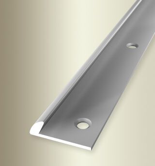 Abschlussprofil 1000 mm SBS Typ 359 Aluminium eloxiert silber 5 mm versenkt gebohrt