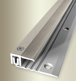 Absch.-Pr. 1000 mm SB Typ 287 PPS®-Ch Alu elox. platinium f.g. 6,5 - 16 mm versenkt gebohrt, zweiteilig