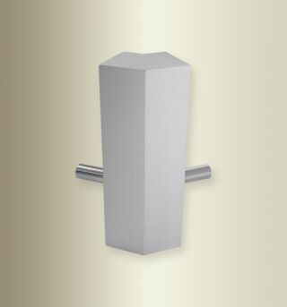Sockell. 135° Außenecke mm 935 | 936 AE Aluminium eloxiert silber 60 mm 135°