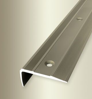 TK-Profil 1000 mm SBS Typ 711 »Reno-TK« Aluminium eloxiert sand 0 - 14 mm versenkt gebohrt, für Gleitschutzeinl.