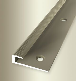 Einfassprofil 1000 mm SBS Typ 806 Aluminium eloxiert sand 5 mm versenkt gebohrt