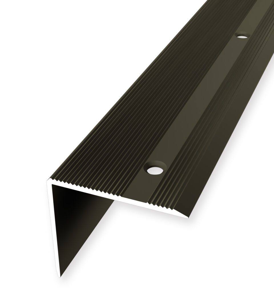 Winkelprofil 2500 mm SBS Typ 229 Aluminium eloxiert bronze 0 - 37 mm versenkt gebohrt