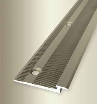 Einfassprofil 3000 mm SBS Typ 346 Aluminium eloxiert sand 4,5 mm versenkt gebohrt