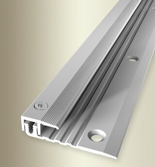Absch-Pr 1000 mm SB Typ 377 PPS®-Ch Star Alu eloxiert silber 4 - 9,5 (5 - 12)* mm versenkt gebohrt, zweiteilig