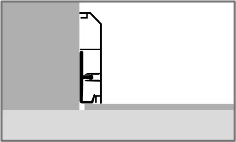 Küberit Sockelleisten 934