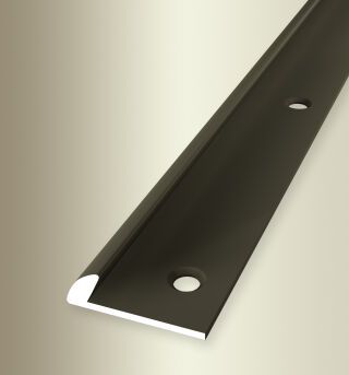 Abschlussprofil 1000 mm SBS Typ 359 Aluminium eloxiert bronze 5 mm versenkt gebohrt