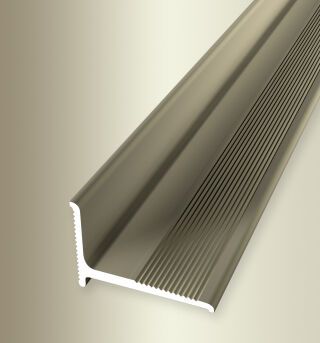 Abschlussprofil 2700 mm SBS Typ 369 SK Aluminium eloxiert sand mm selbstklebend