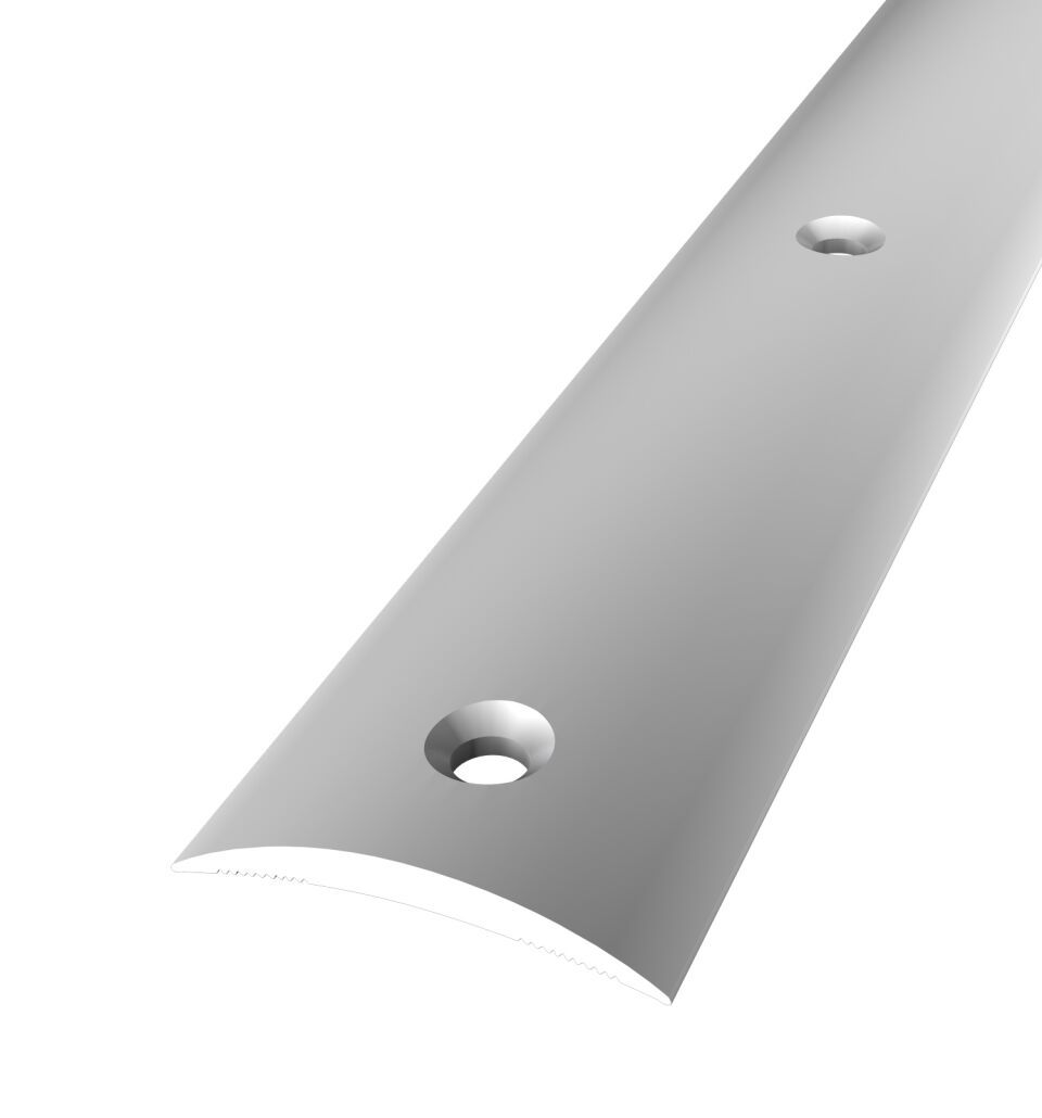Übergangsprofil 1000 mm SBS Typ 460 Aluminium eloxiert silber 0 - 99 mm mittig versenkt gebohrt
