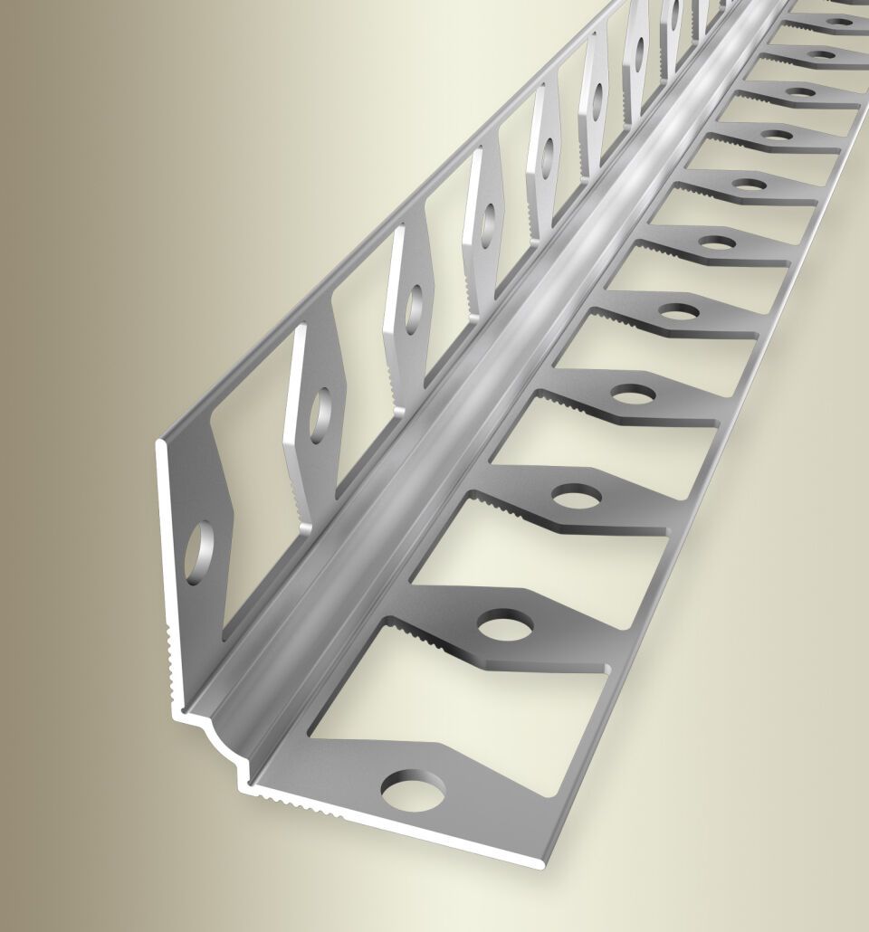 Innenecke 2700 mm SBS Typ 160 G Aluminium eloxiert silber 2 mm geschlossen gestanzt, mit Schutzfolie
