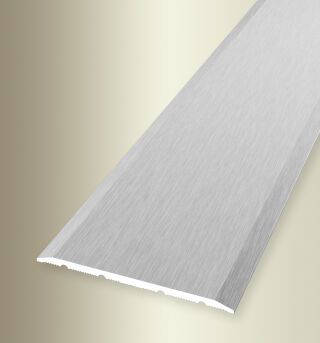 Übergangsprofil 1000 mm SBS Typ 446 SK Alu elox. silber f.g. 0 - 99 mm selbstklebend