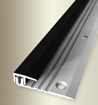 Absch.-Pr. 1000 mm Typ 377 PPS®-Ch Star Aluminium eloxiert schwarz 4 - 9,5 mm versenkt gebohrt, zweiteilig